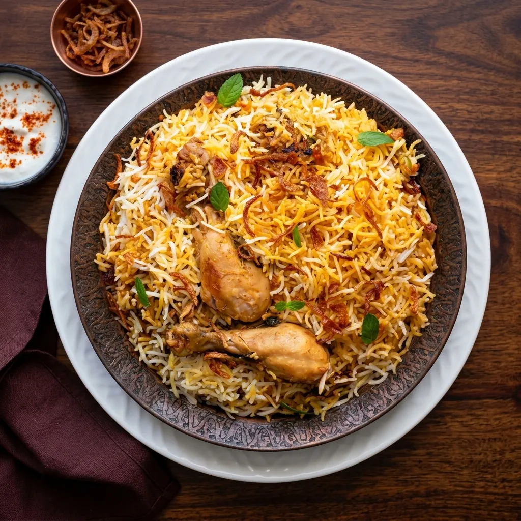Chicken Biryani at Indian Craft Edgemont, Edmonton